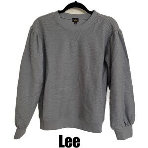 LEE Women’s Textured Long Sleeve Knit Top - Small